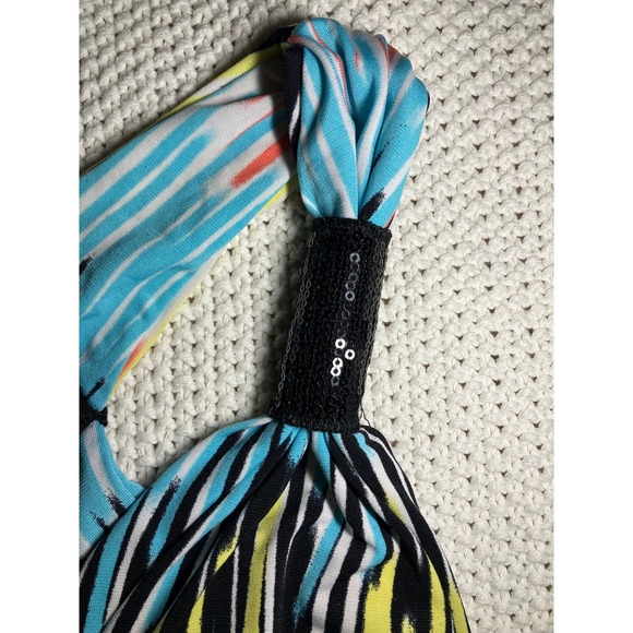 Candies Womens Small Multicolor Babydoll Padded Halter Tank Top Y2K Festival - Picture 5 of 9